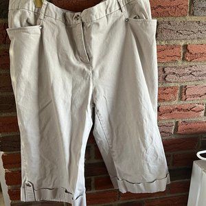 J&M COLLECTION_16W_PANTS TAN_CAPRI